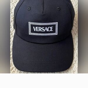 Versace Dark Cap with Logo